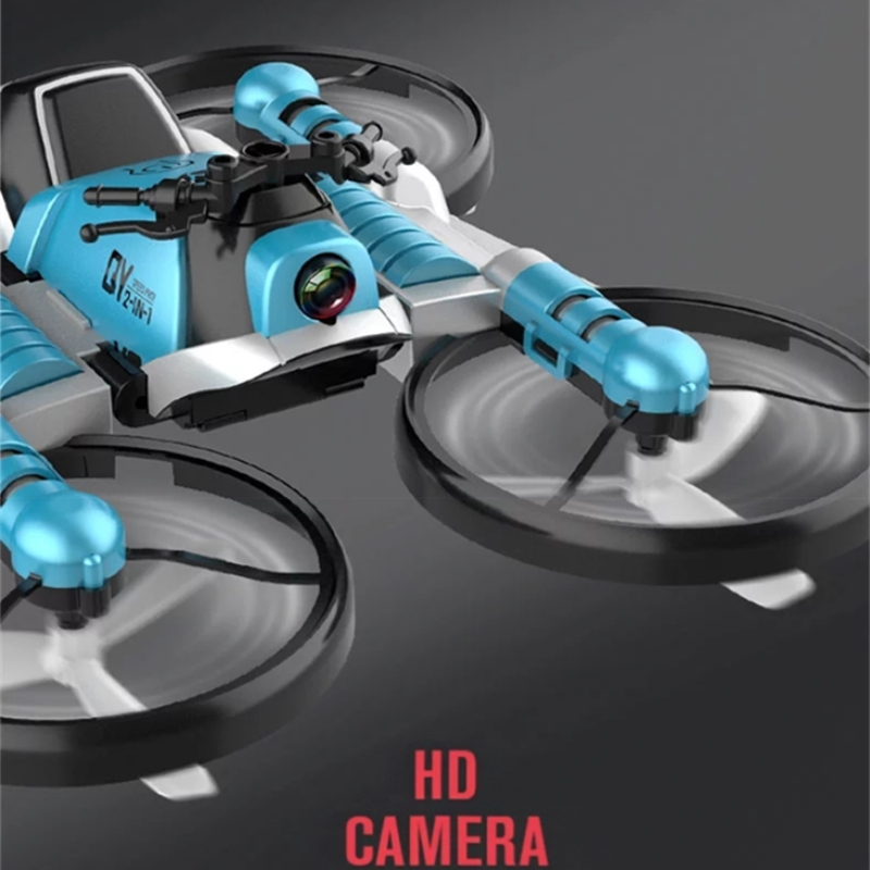 Drone Camera 4K - Land Air Dual Mode 2-in-1 Deformatie