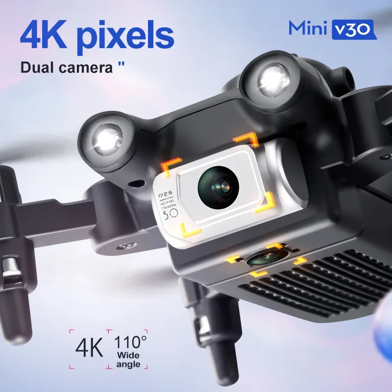 Mini V30 WiFi met 4K HD Dubbel - Drone Camera 4K recensie en prijs